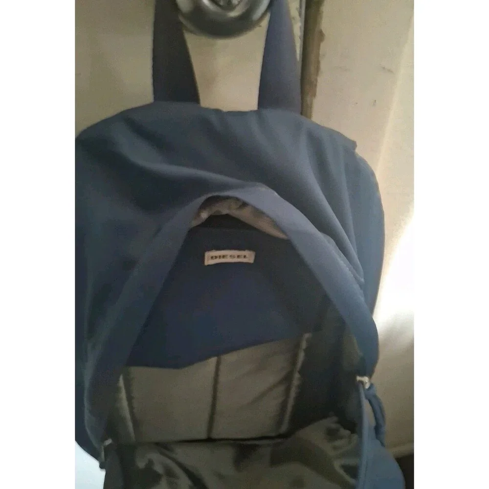 Diesel Dark Blue Navy Large Backpack